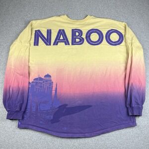 Disney Star Wars Spirit Jersey Adult 2XL Naboo Sunset Galaxy Edge Starship Ombre